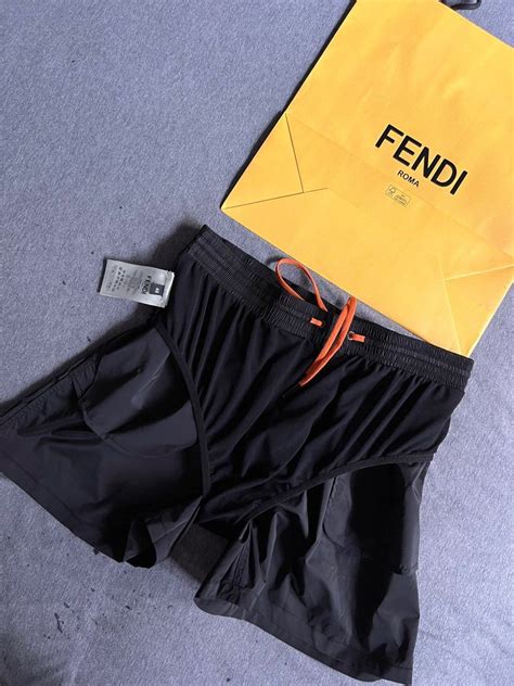 fendi shorts water reactive|fendi swim shorts for men.